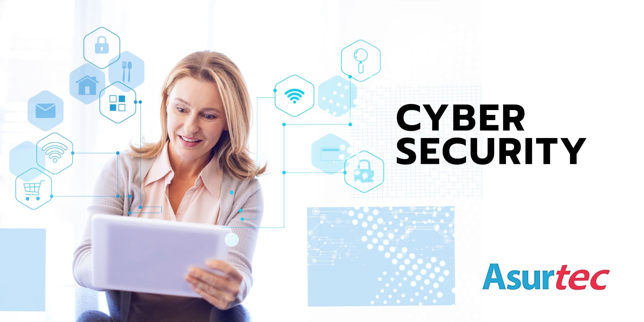 Asurtec cybersecurity expert using tablet IT and Data specialist for NFPs. Asurtec cybersecurity expert using tablet IT and Data specialist for NFPs.